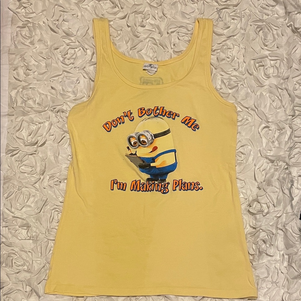 Universal Studios Sunny Yellow Tank Top